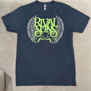 Rival Sons Navy Blue Concert T-Shirt